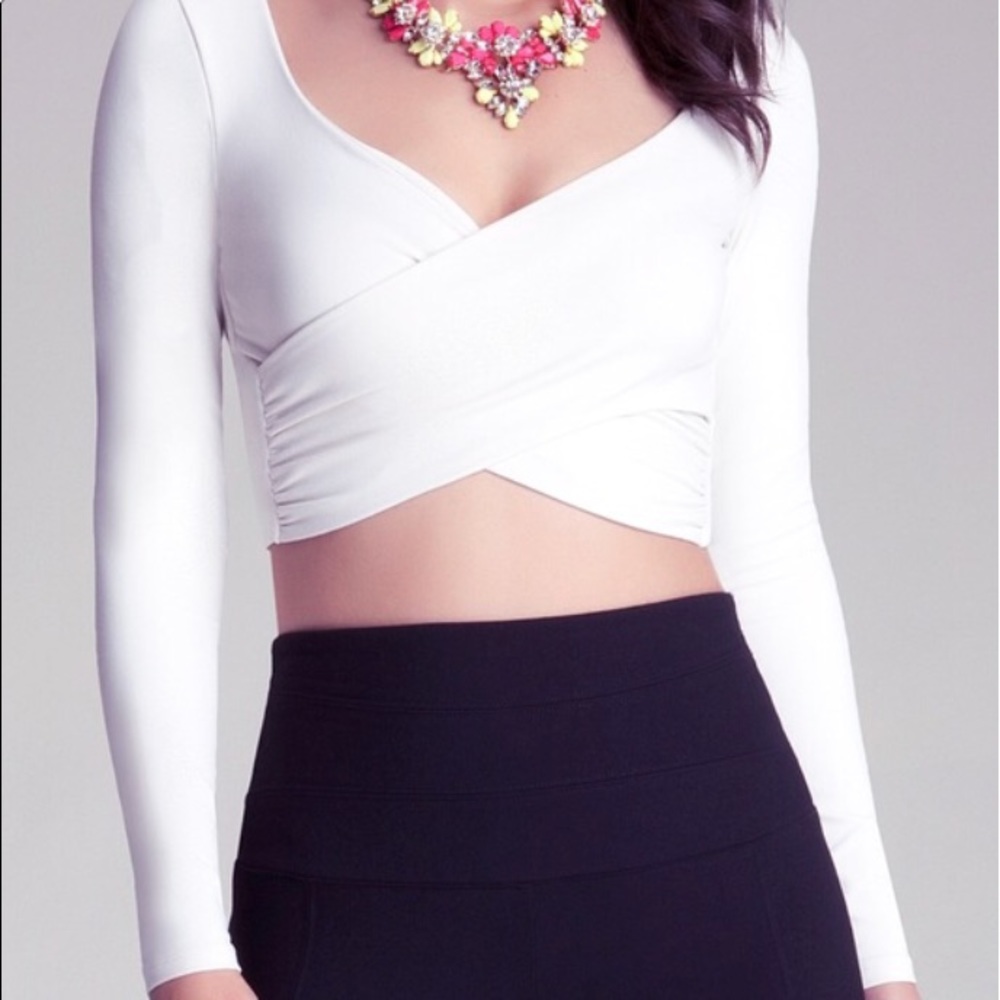 Bebe wrap shirt